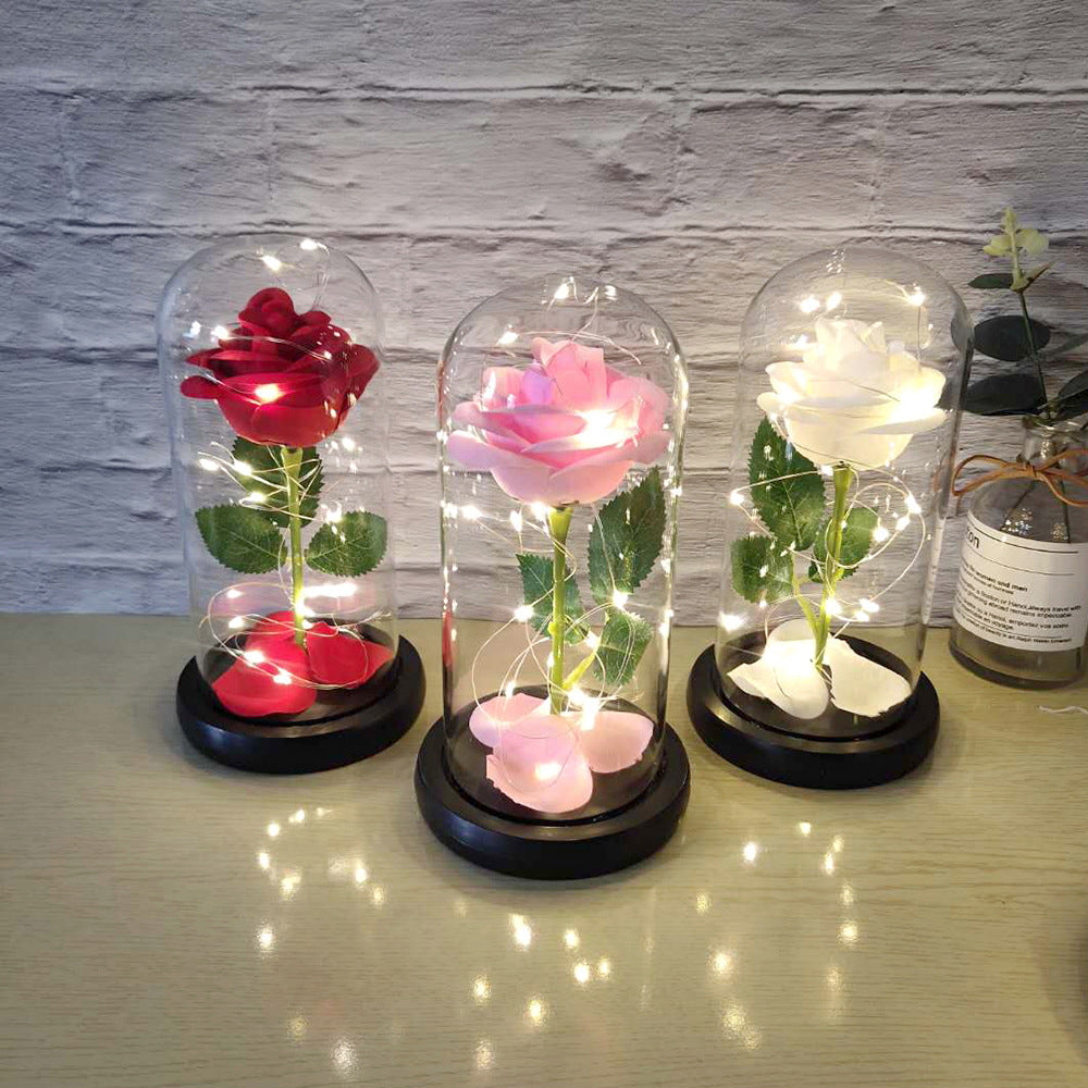 Roses-Style LED Lamp