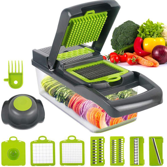 16 IN1 Mandoline Slicer Veggie Food Chopper