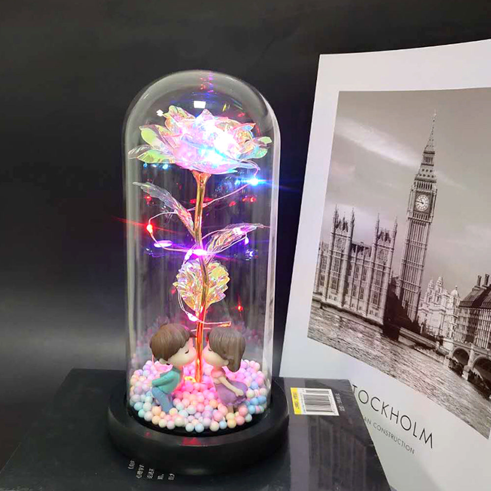 Roses-Style LED Lamp
