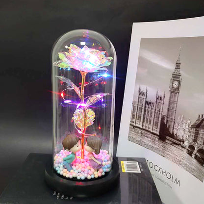 Roses-Style LED Lamp