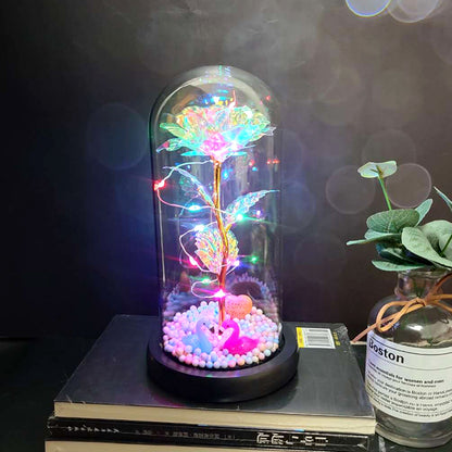 Roses-Style LED Lamp