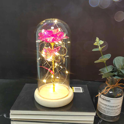 Roses-Style LED Lamp