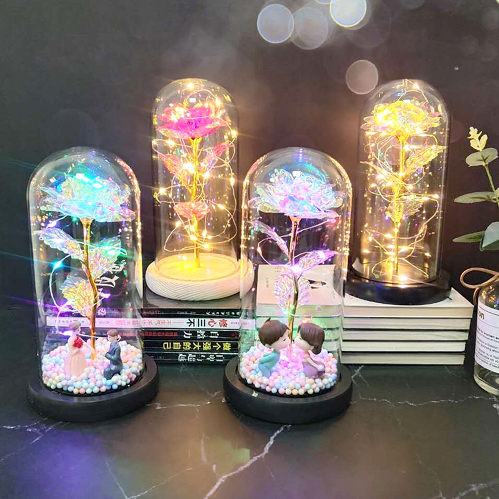 Roses-Style LED Lamp