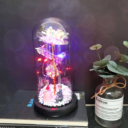 Roses-Style LED Lamp