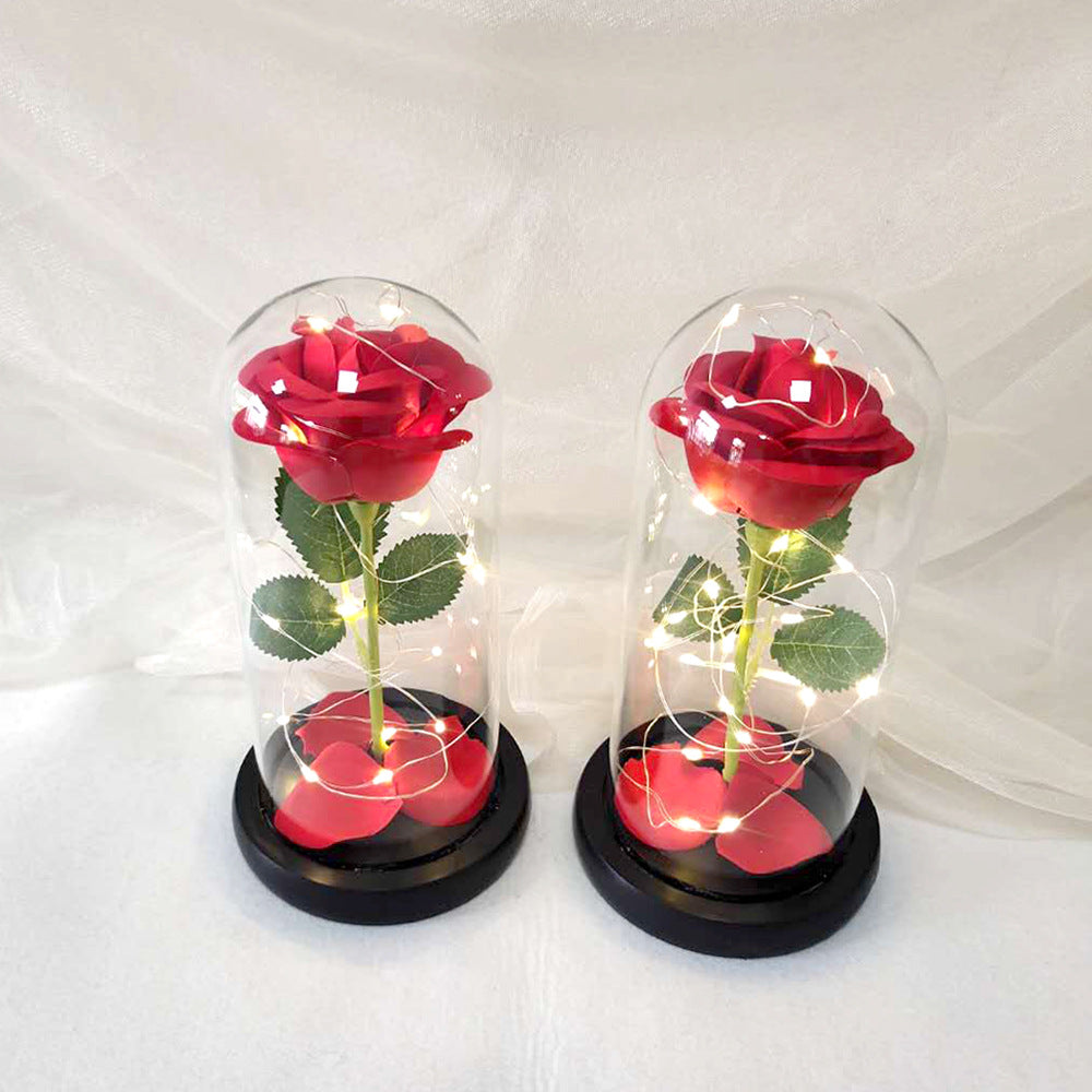 Roses-Style LED Lamp