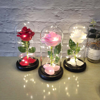 Roses-Style LED Lamp