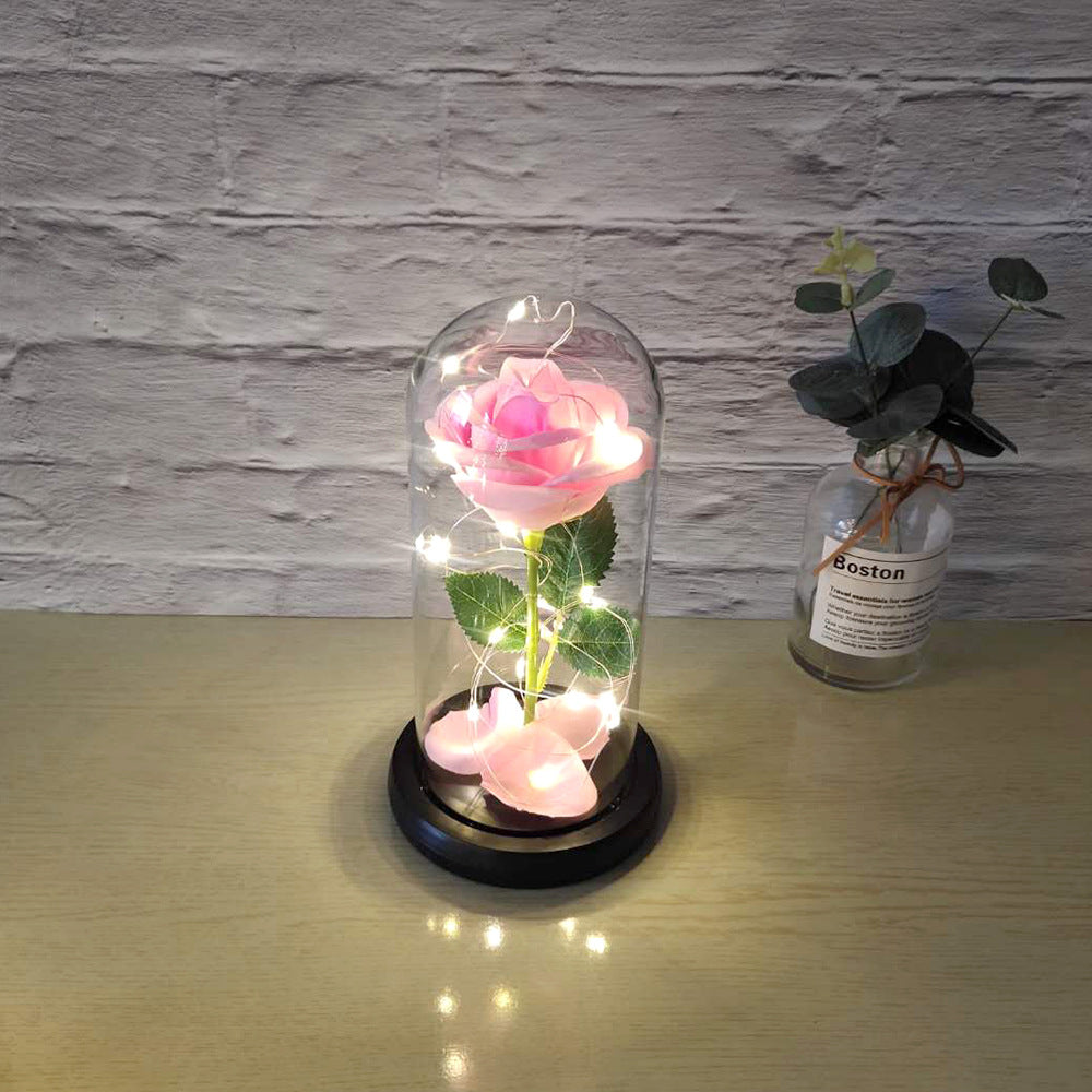 Roses-Style LED Lamp
