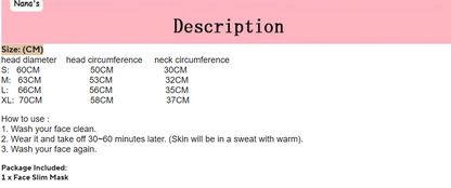 Elastic Face Slimming Band