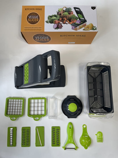 16 IN1 Mandoline Slicer Veggie Food Chopper
