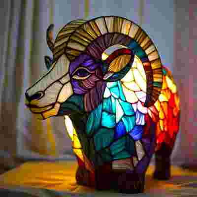 Retro Animal Decoration Table Lamp