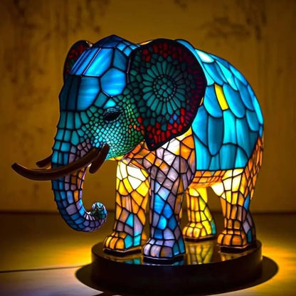 Retro Animal Decoration Table Lamp